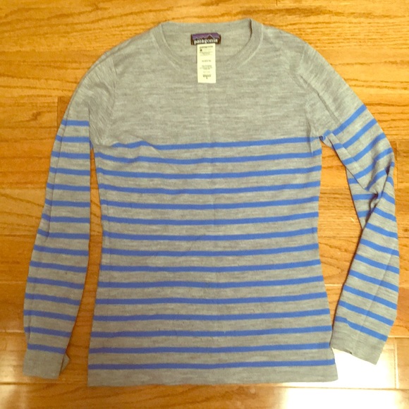 Patagonia Sweaters - Small Patagonia 100% merino wool striped sweater